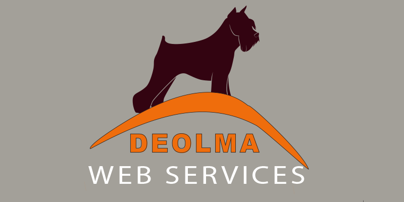 deolma logo web design